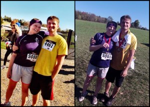 Before and After Blood and Guts 5K