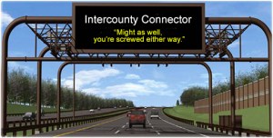 Intercounty-Connector, ICC, toll road, beltway, DC traffic