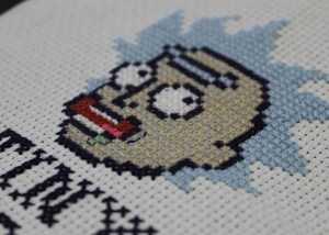 rick-sanchez-cross-stitch-detail
