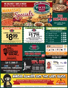 Vocelli Pizza Urban Evolution Flyer