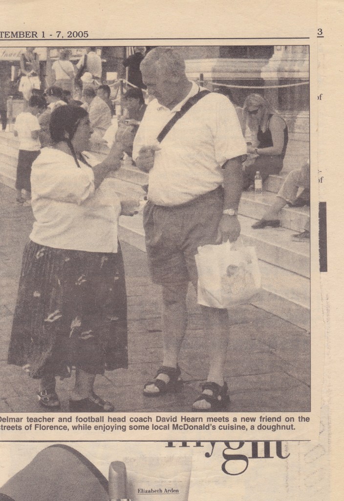 Delmar High Students Visit Europe